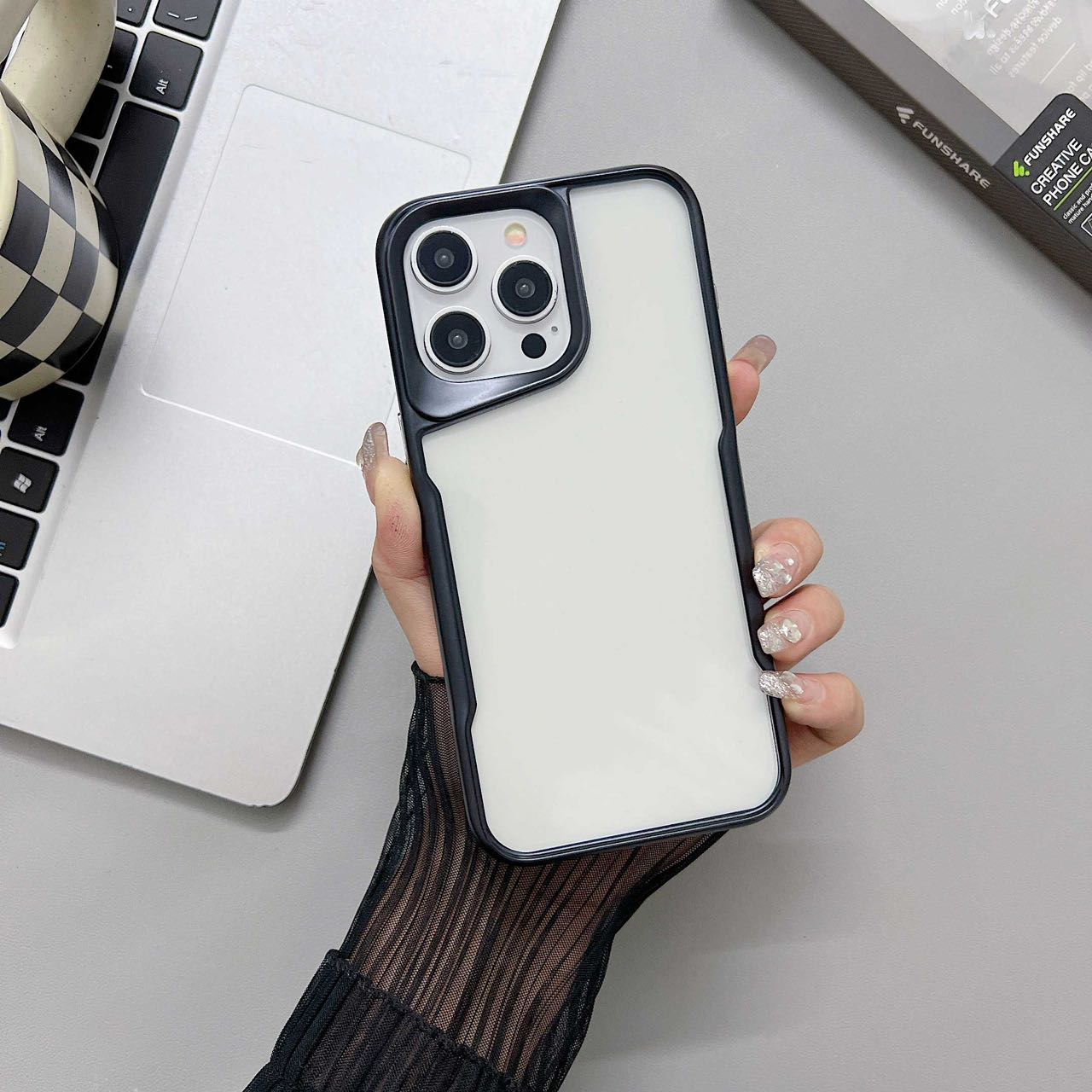 Phone Computer Case High Quality Metal Frame PC Phone Case For iPhone Models – funshare